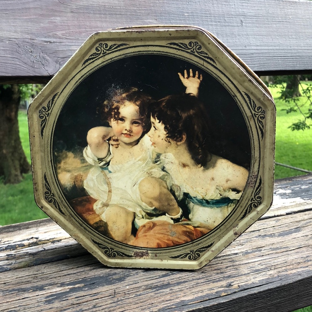 Vintage Tin Container